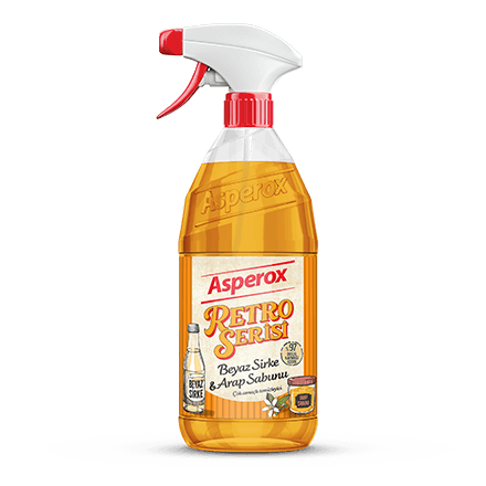 ASPEROX RETRO SERİSİ BEYAZ SİRKE&ARAP SABUNU