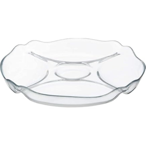 PASABAHCE BASIC DIVIDED PLATE 10467