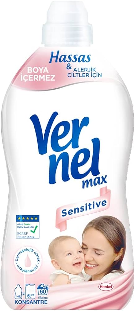 VERNEL MAX SENSITIVE SOFTENER 60 WASH