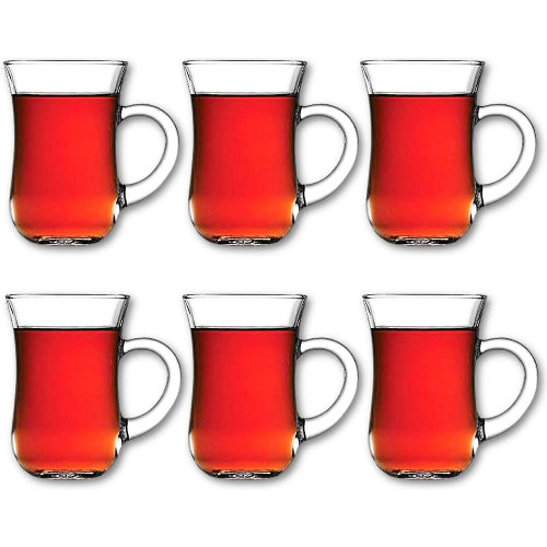 PASABAHCE KEYIF MUG TEA GLASS 55411
