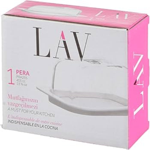 LAV PERA BUTTER DISH 235