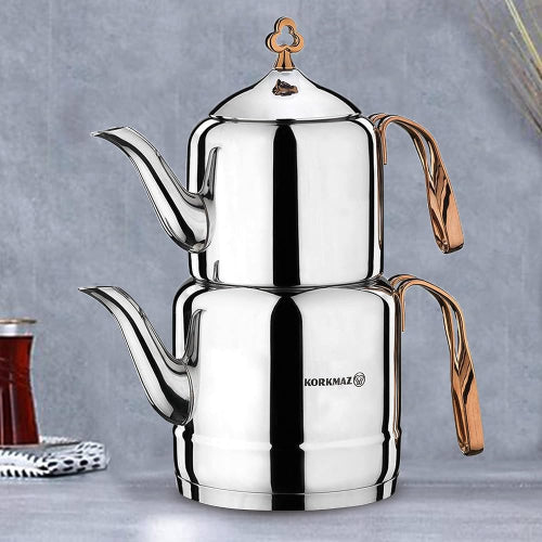 Korkmaz Cintemani Teapot Set
