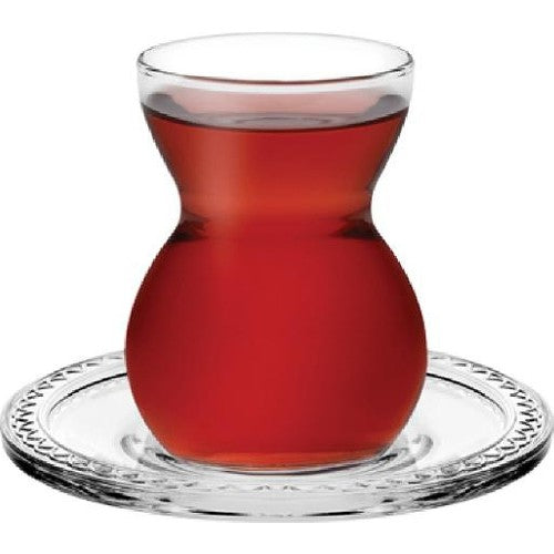 PASABAHCE DANTEL TEA GLASS 42841