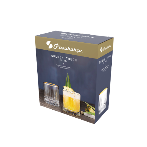 PASABAHCE ELYSIA GOLDEN TOUCH 35.5cl/12.5oz