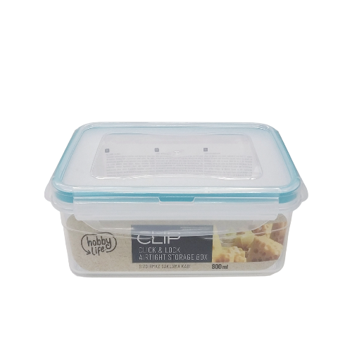 HOBBY LIFE CLIP STORAGE BOX 800ML