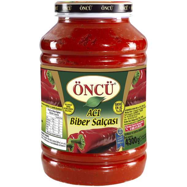 ONCU HOT PEPPER PASTE 4.3KG