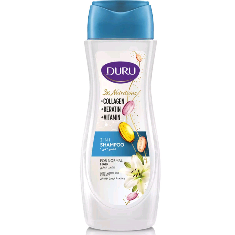 DURU 2'Sİ 1 ARADA NORMAL SAÇLAR ŞAMPUANI – 600 ML