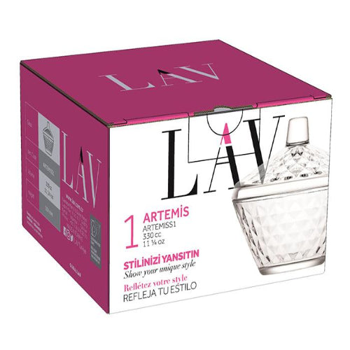 Lav Artemis Bowl with Lid