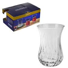 DIAMONDS 6 PCS TEA GLASS