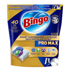 BINGO PRO MAX SMART DISWASHING CAPSULES