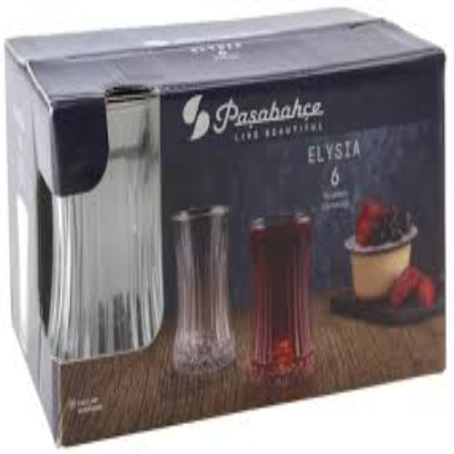 PASABAHCE ELYSIA TEA GLASSES 42901