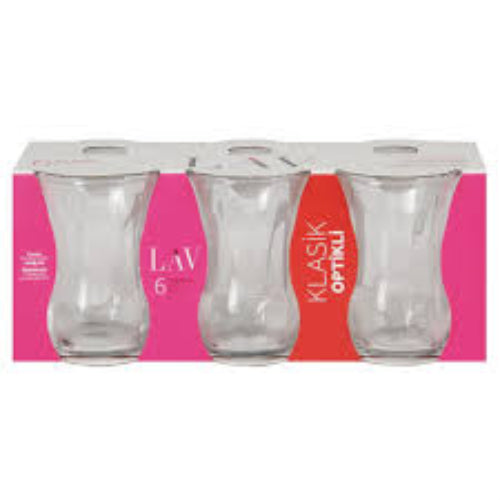 LAV CLASSIC OPTIC TEA GLASSES 30020