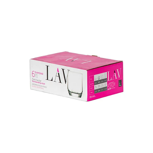 LAV DIAMOND TUMBLER 15
