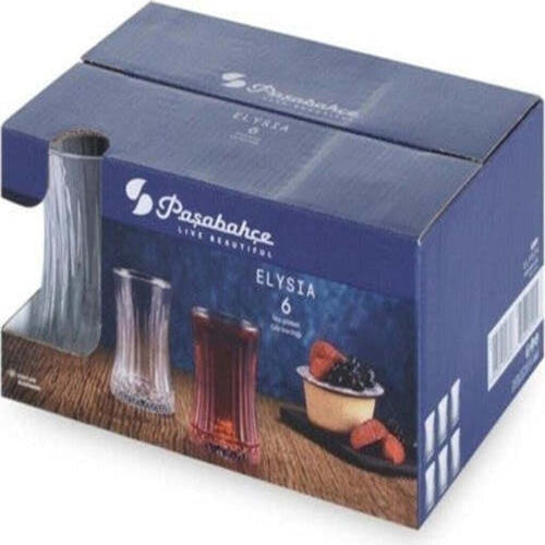 PASABAHCE ELYSIA TEA GLASSES 42901