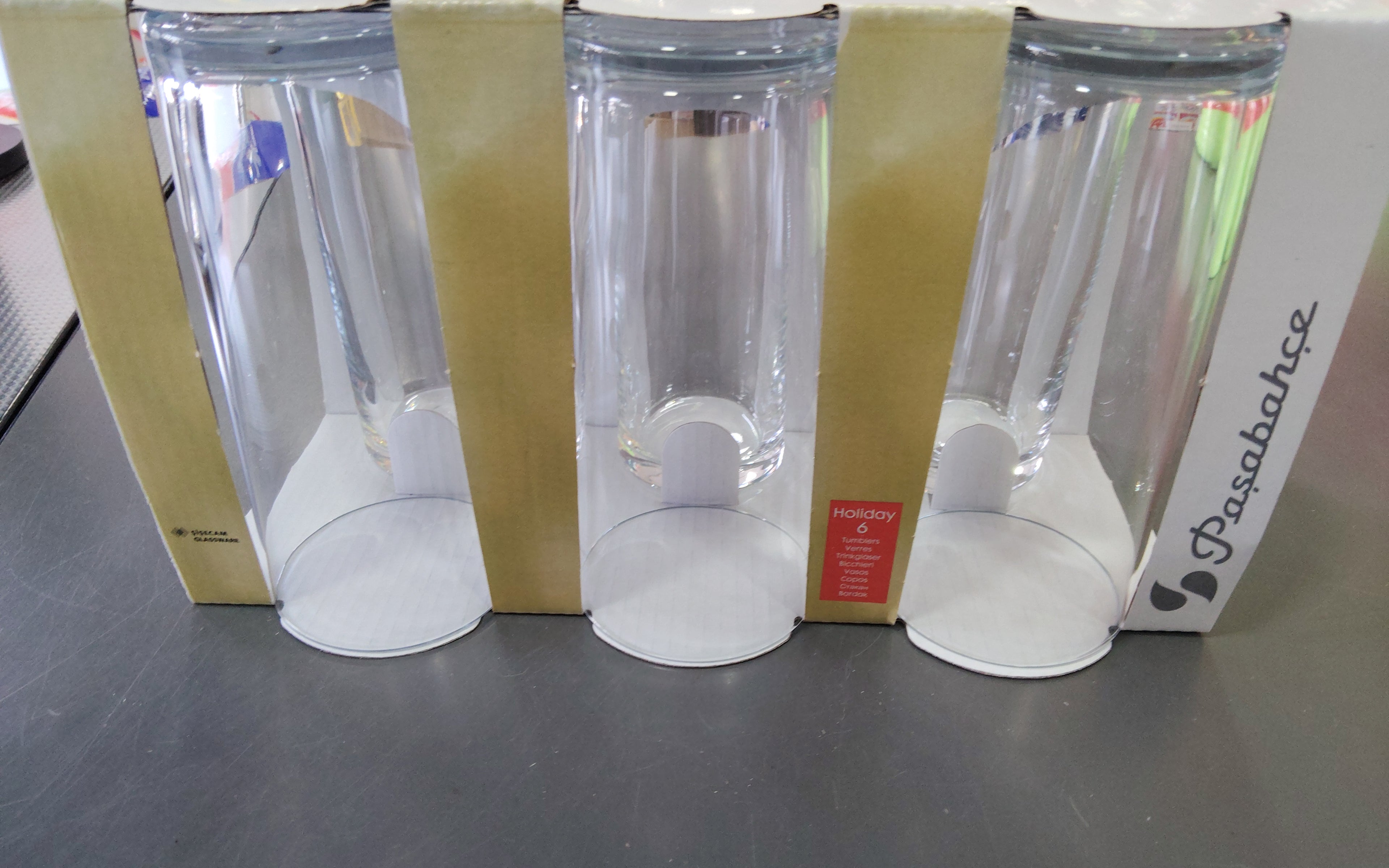 PASABAHCE HOLIDAY TUMBLERS 62708