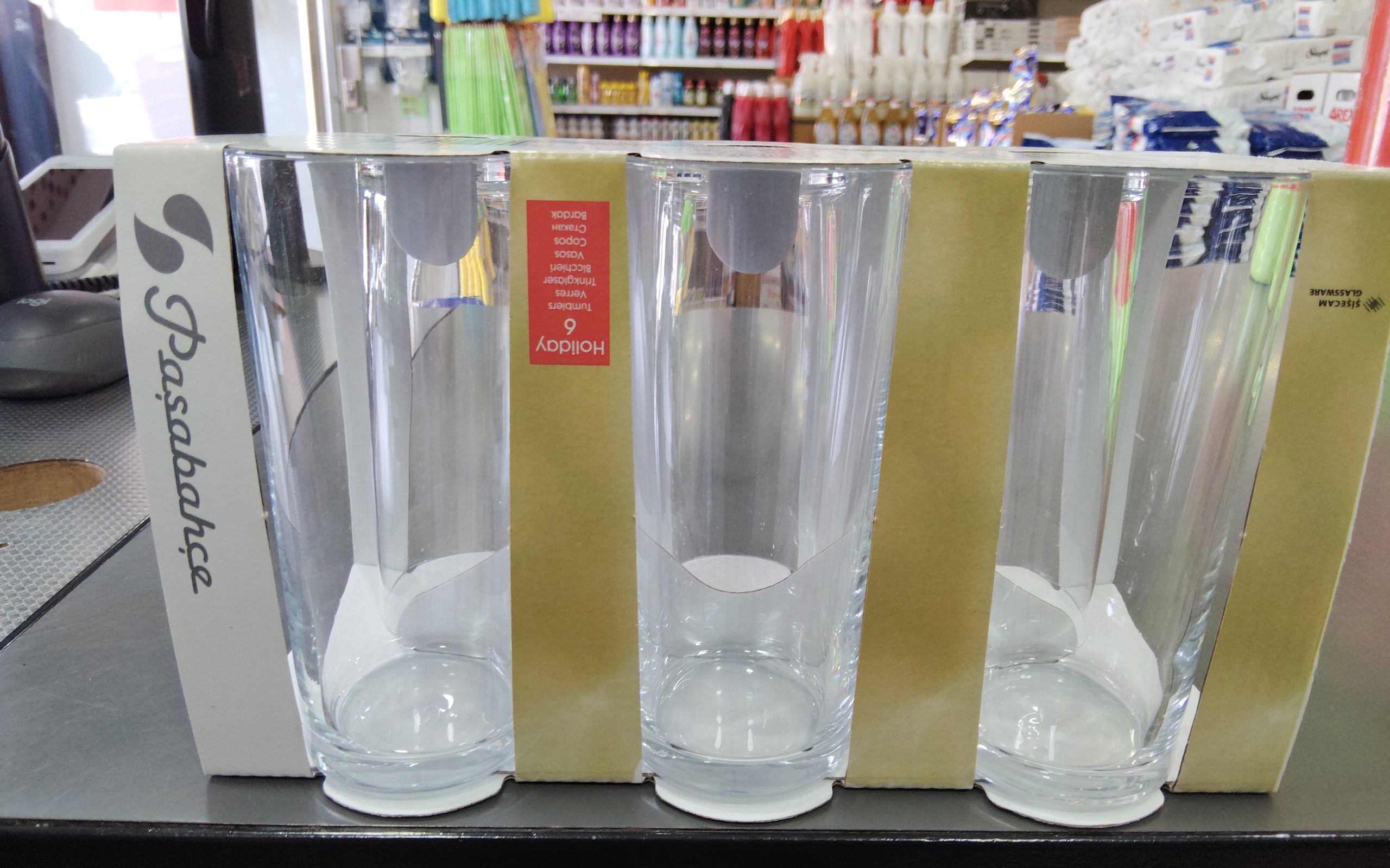 PASABAHCE HOLIDAY TUMBLERS 62708