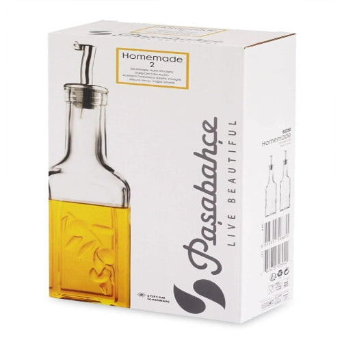 PASABAHCE HOMEMADE OIL BOTTLE 80350