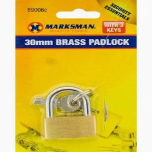30MM BRASS PADLOCK
