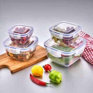 ASUDE SQUARE 4PC CONTAINER SET