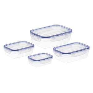 ASUDE RECTANGLE  4PC CONTAINER SET