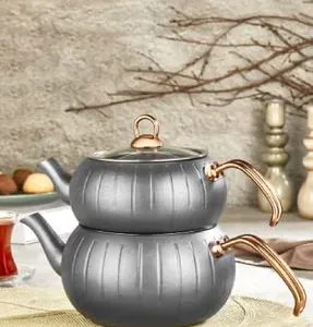 OMS 4PC GRANIT TEAPOT M