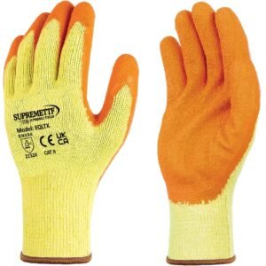 LATEX COATED GLOVES XL