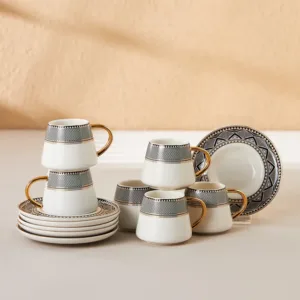 KARACA GLOBE COFFEE CUP SET