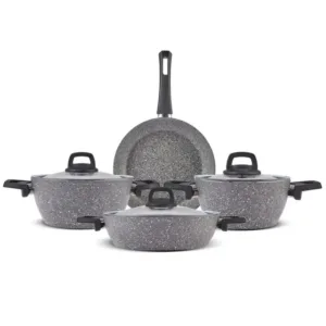KARACA GRIS BIOGRANITE COOKWARE SET