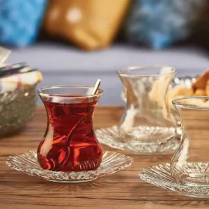 PASABAHCE AURORA TEA SET 95961